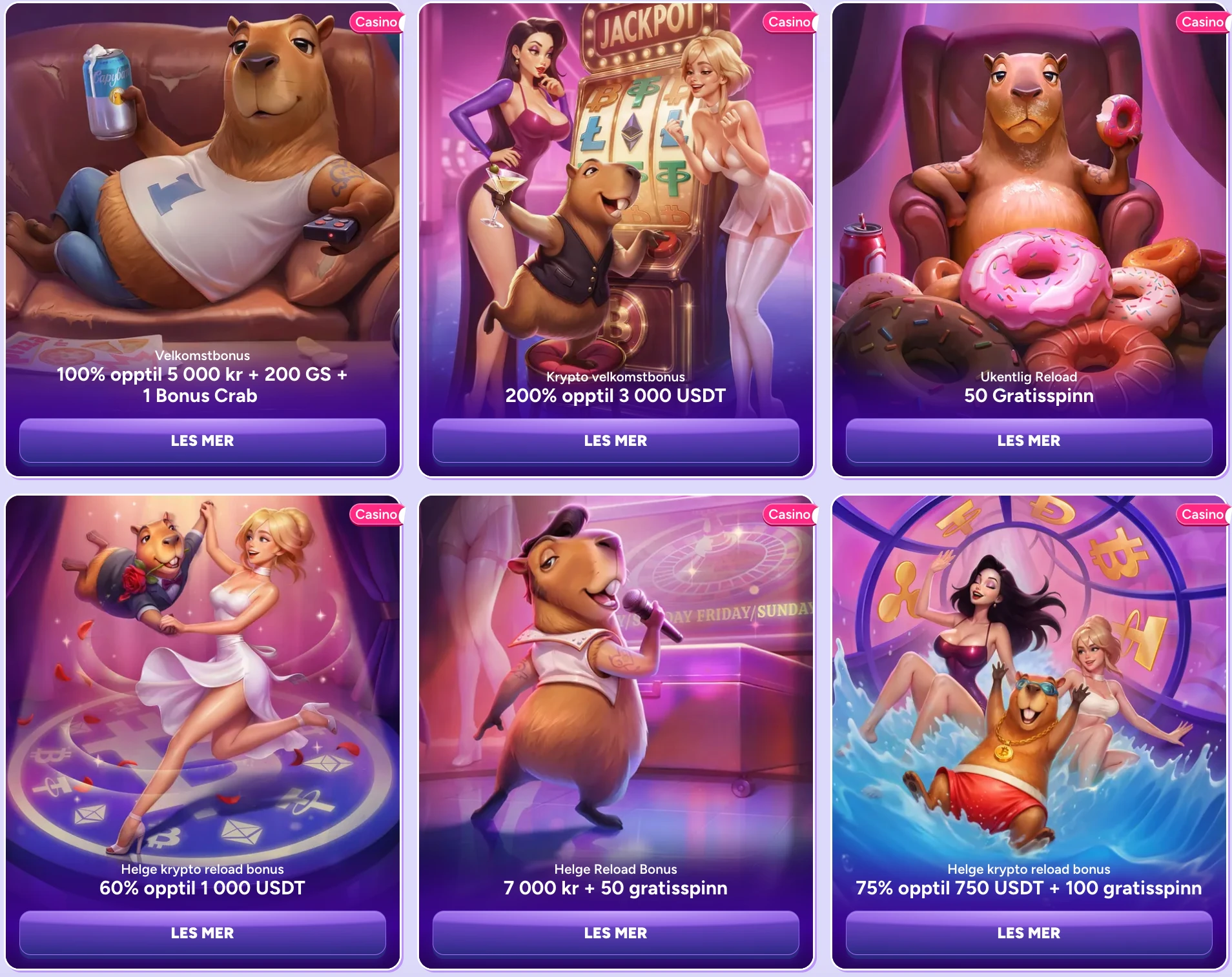 Spinbara casino bonuser